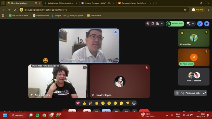 Projeto Paranauê conclui aulas online do Módulo 2 com debates sobre direitos culturais e financiamento da cultura