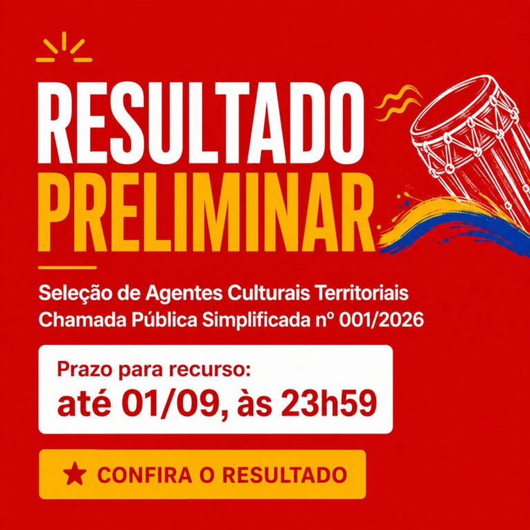Paranauê.LAB divulga resultado preliminar da seleção de agentes territoriais de cultura